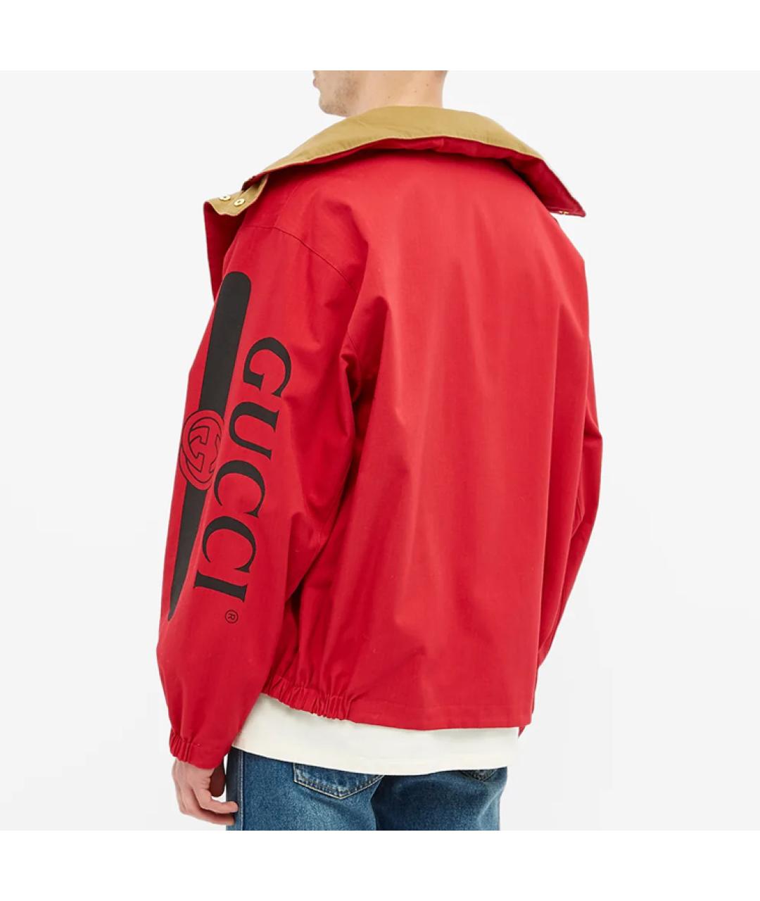GUCCI Красная куртка, фото 5