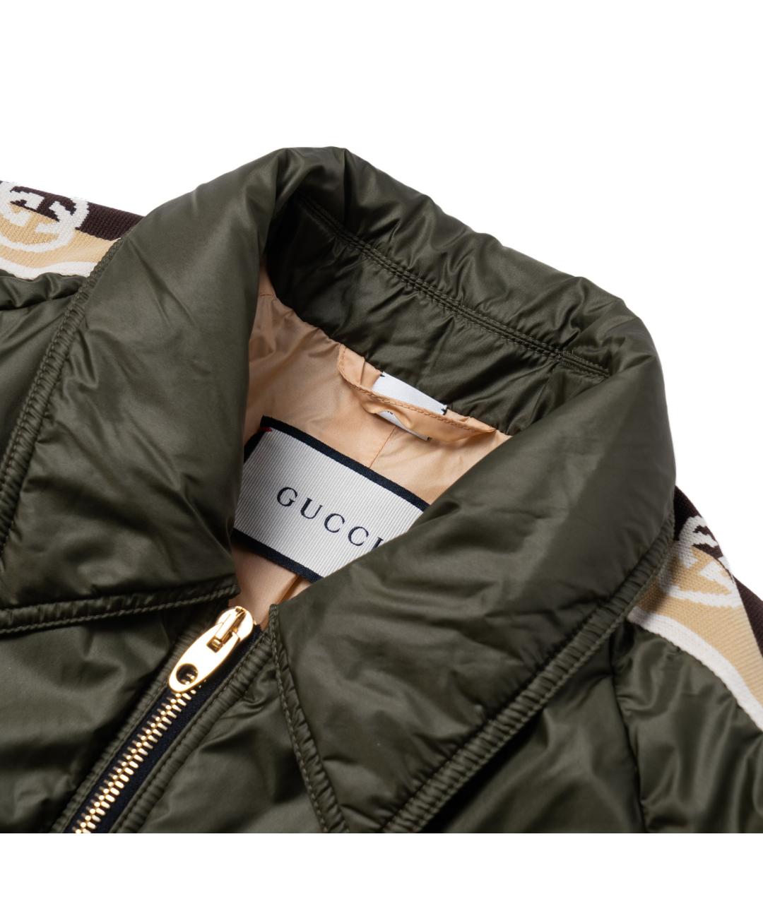 GUCCI Зеленая куртка, фото 3