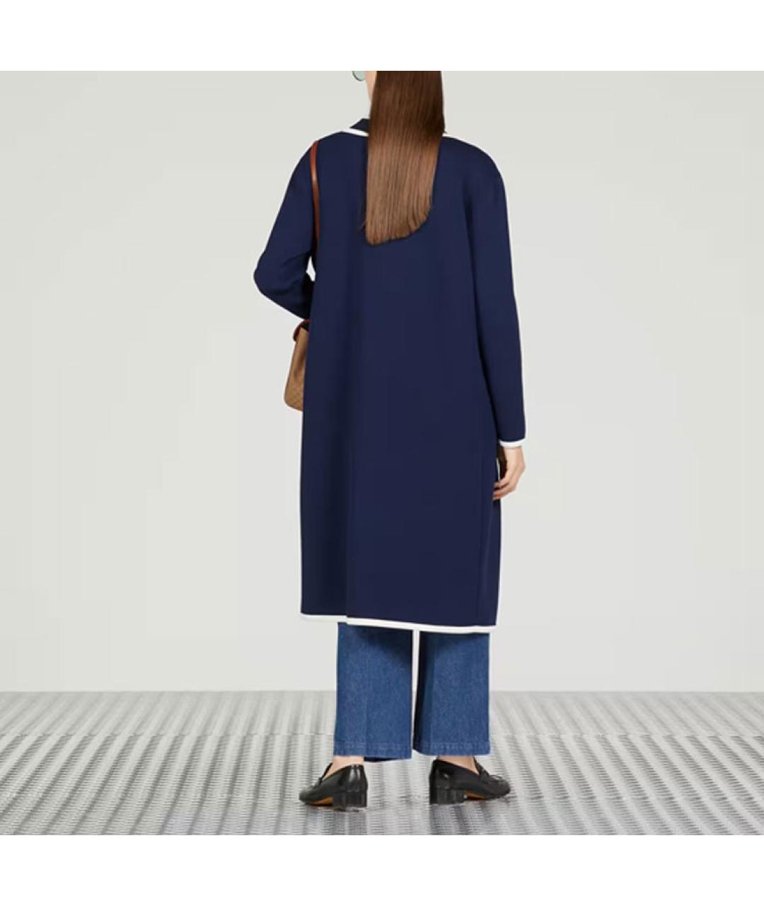 GUCCI Синий хлопковый кардиган, фото 3