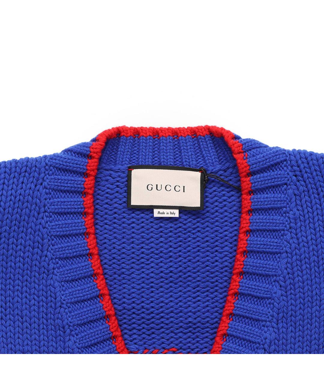 GUCCI Мульти шерстяной кардиган, фото 2
