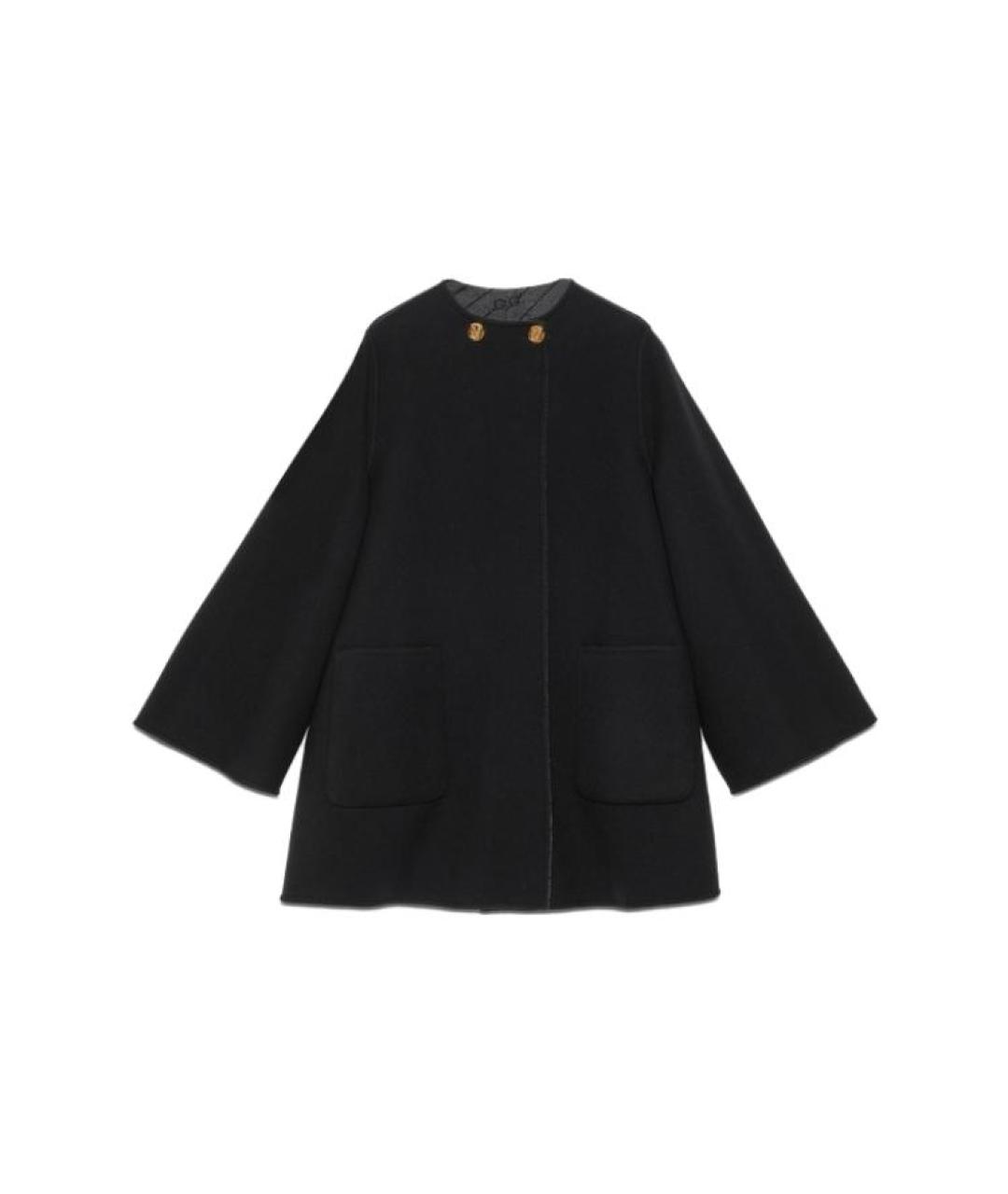 GUCCI Черное пальто, фото 2