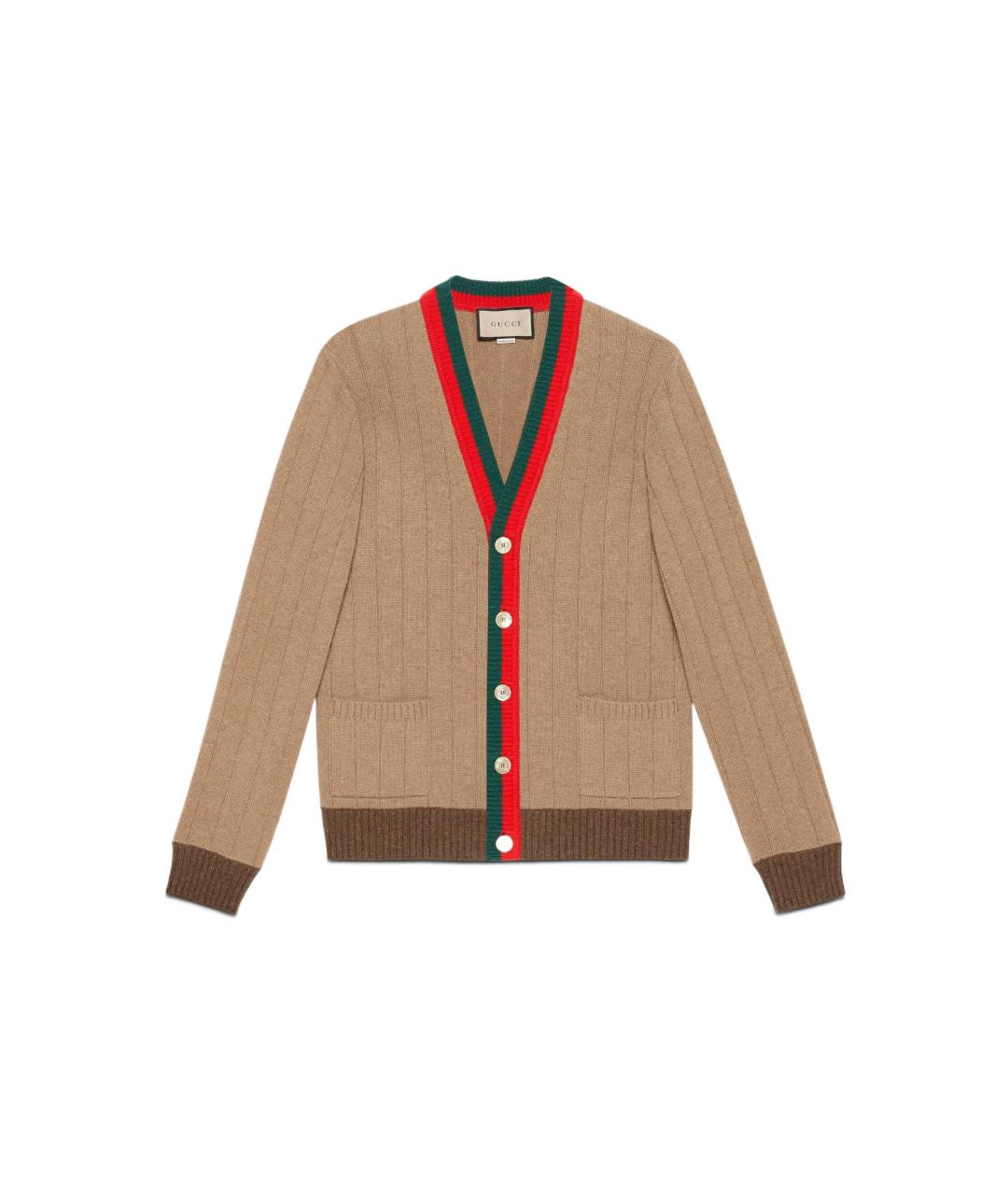 GUCCI Бежевый кардиган, фото 2
