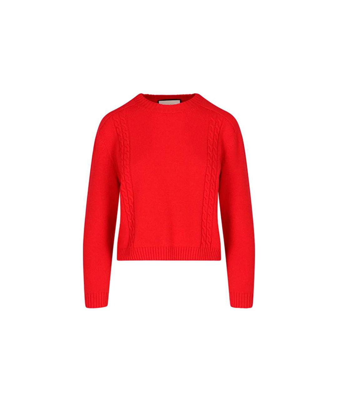 GUCCI Красный джемпер / свитер, фото 6