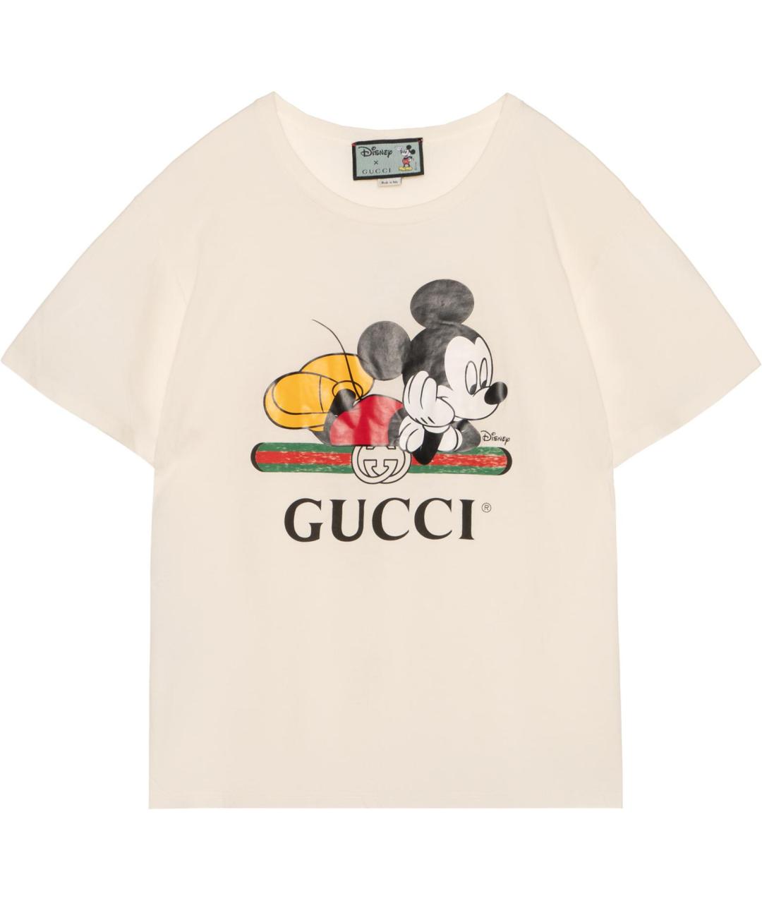 GUCCI Бежевая футболка, фото 1