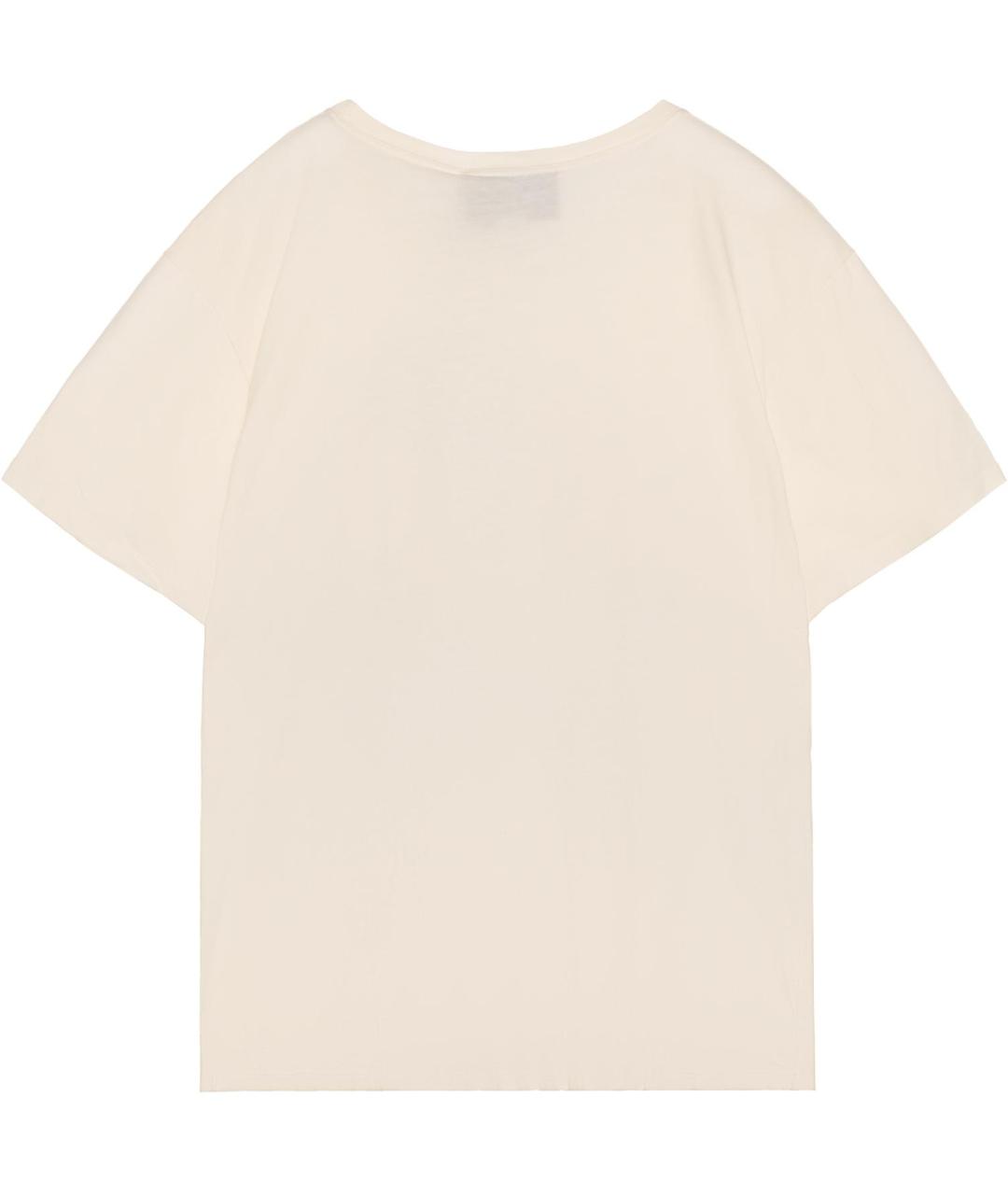 GUCCI Бежевая футболка, фото 2