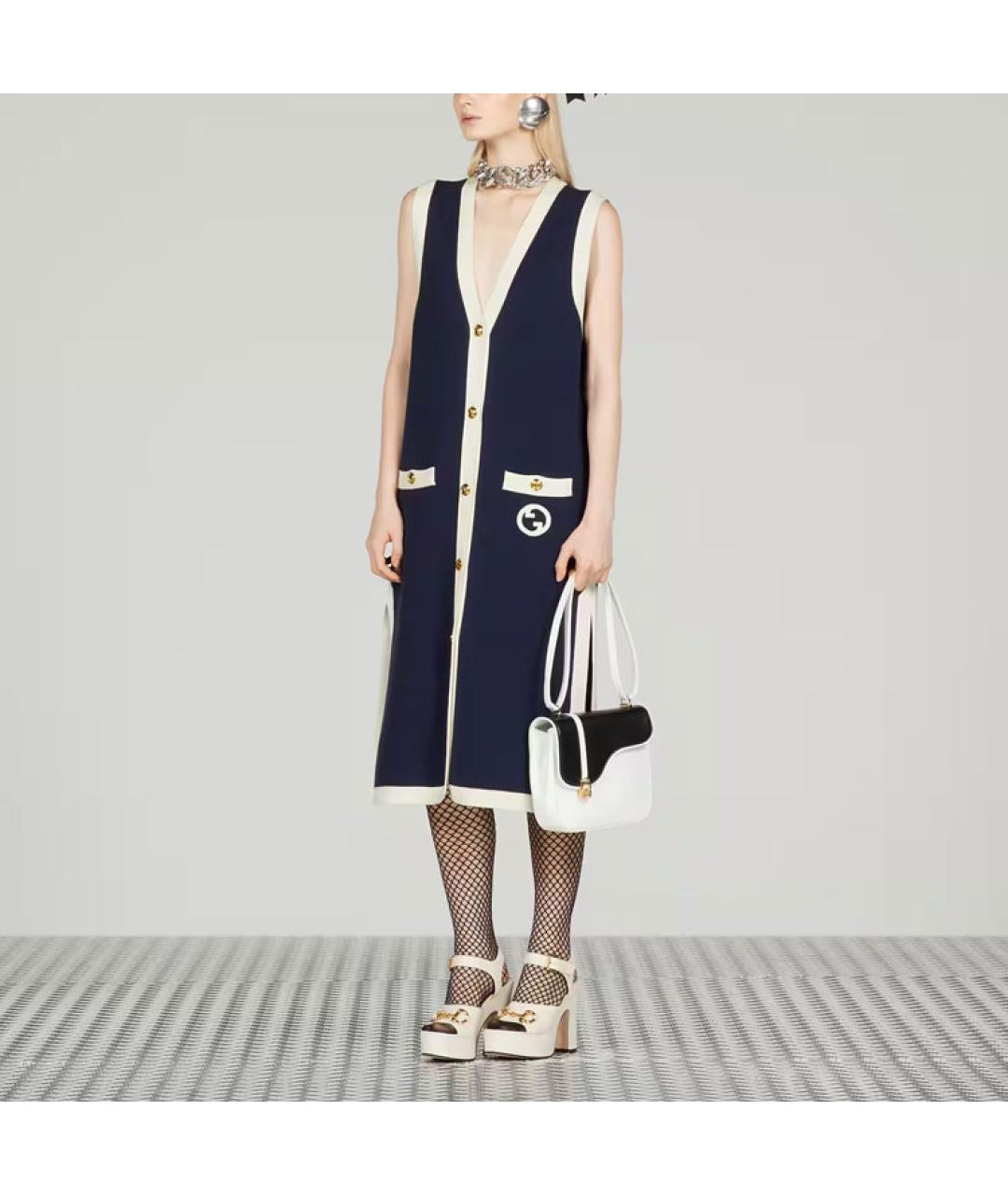 GUCCI Синяя жилетка, фото 4
