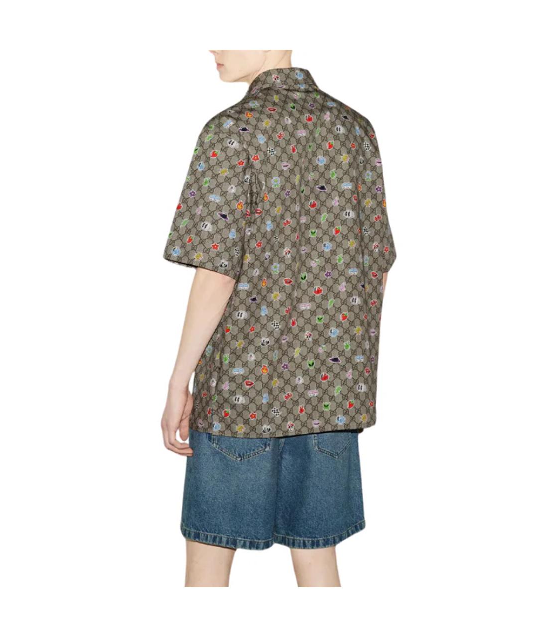 GUCCI Мульти кэжуал рубашка, фото 3
