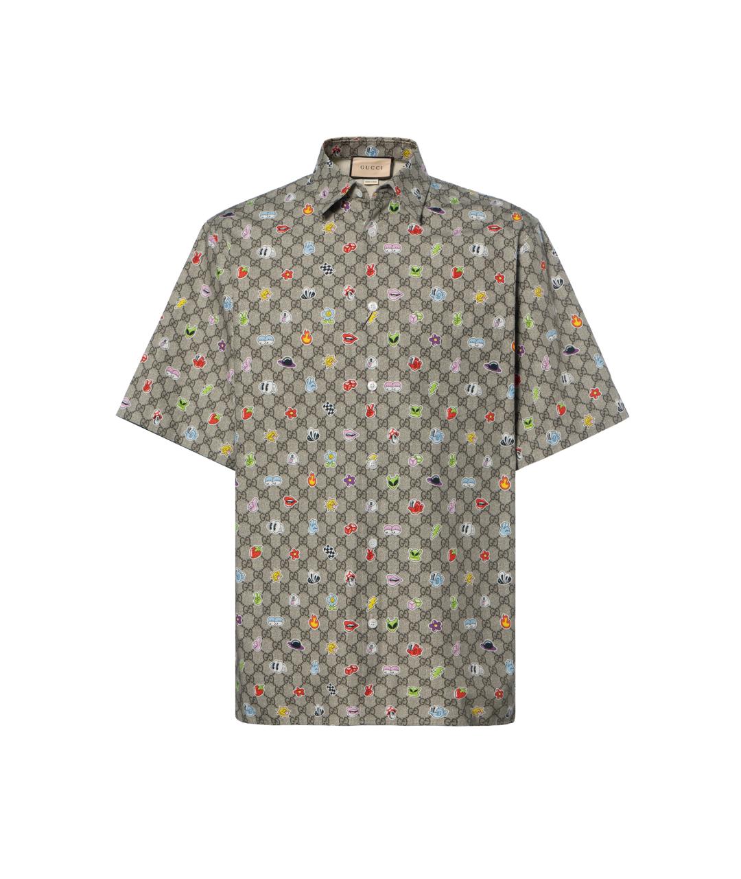 GUCCI Мульти кэжуал рубашка, фото 6