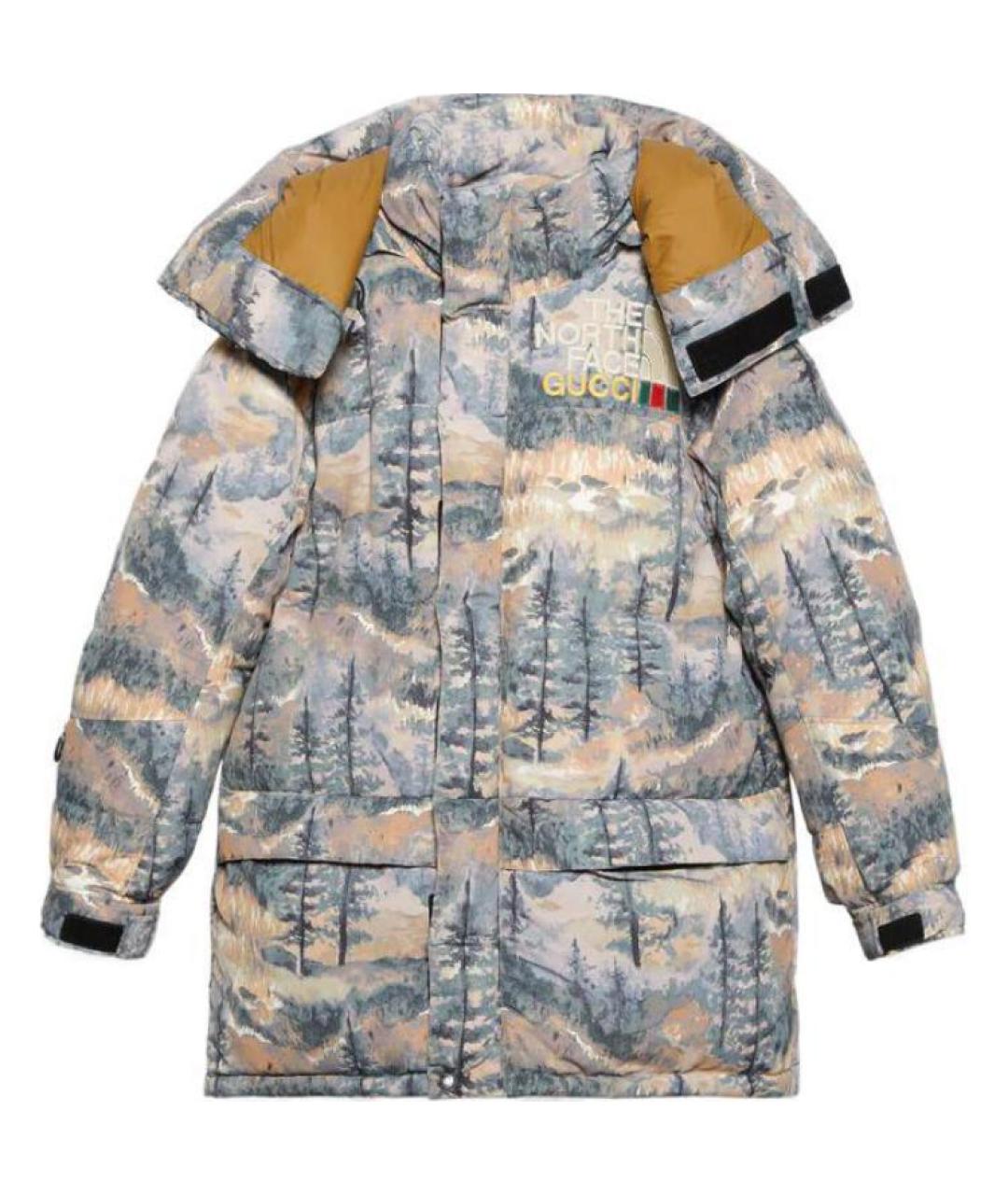 GUCCI Желтый пуховик, фото 1