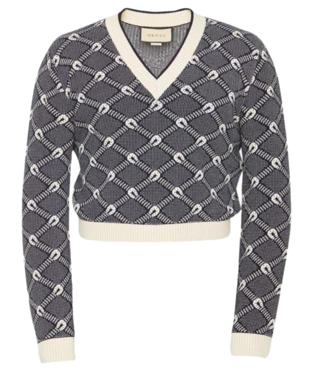 GUCCI Мульти джемпер / свитер, фото 1