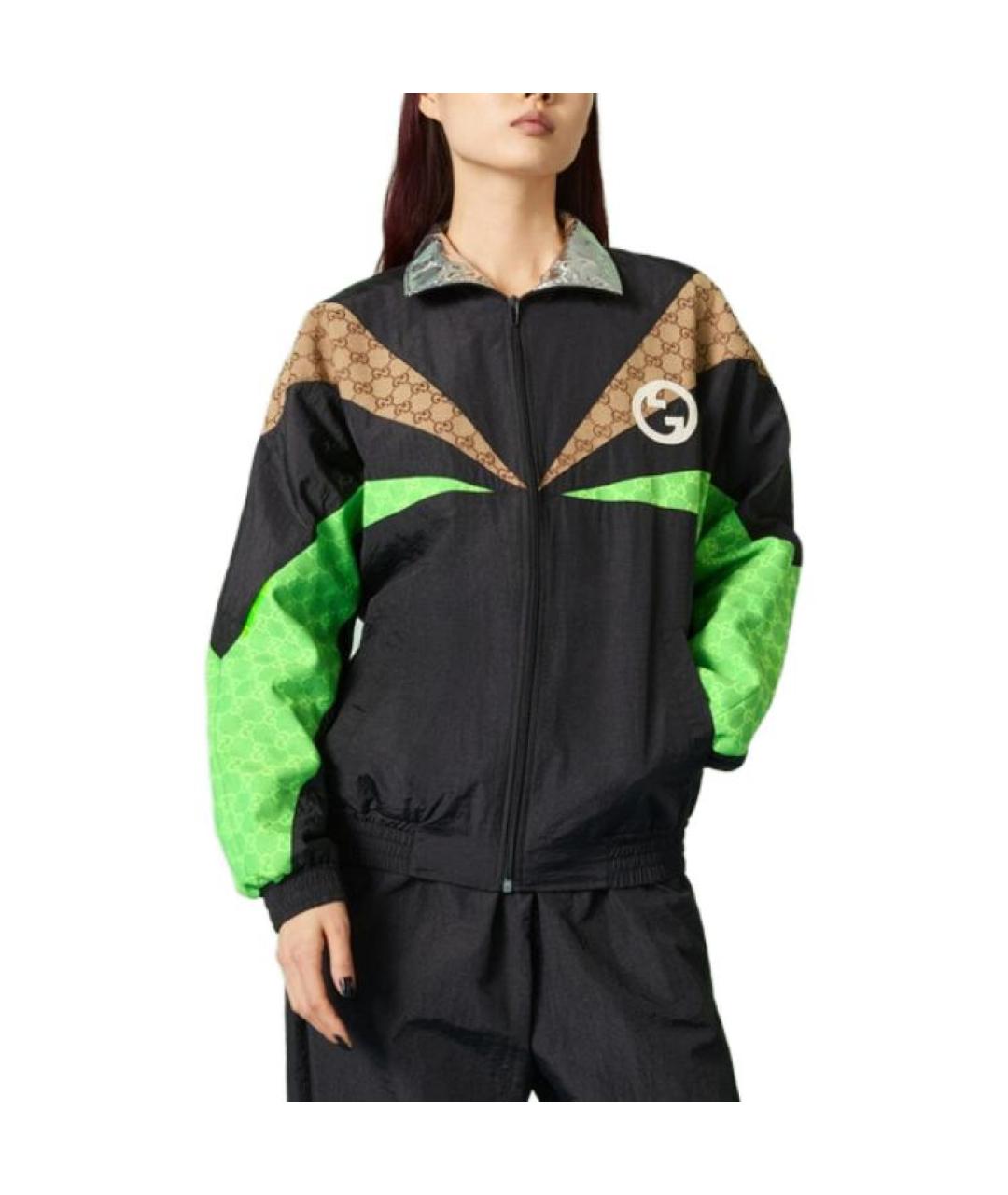 GUCCI Черная куртка, фото 2