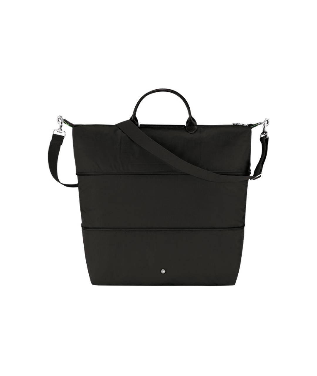 LONGCHAMP Черная нейлоновая сумка тоут, фото 4