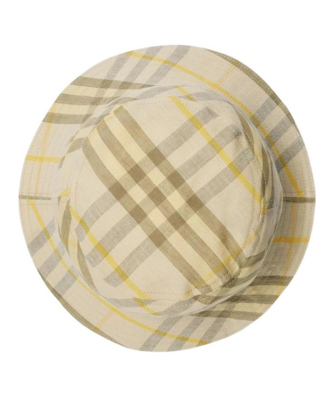 BURBERRY Бежевая шляпа, фото 2