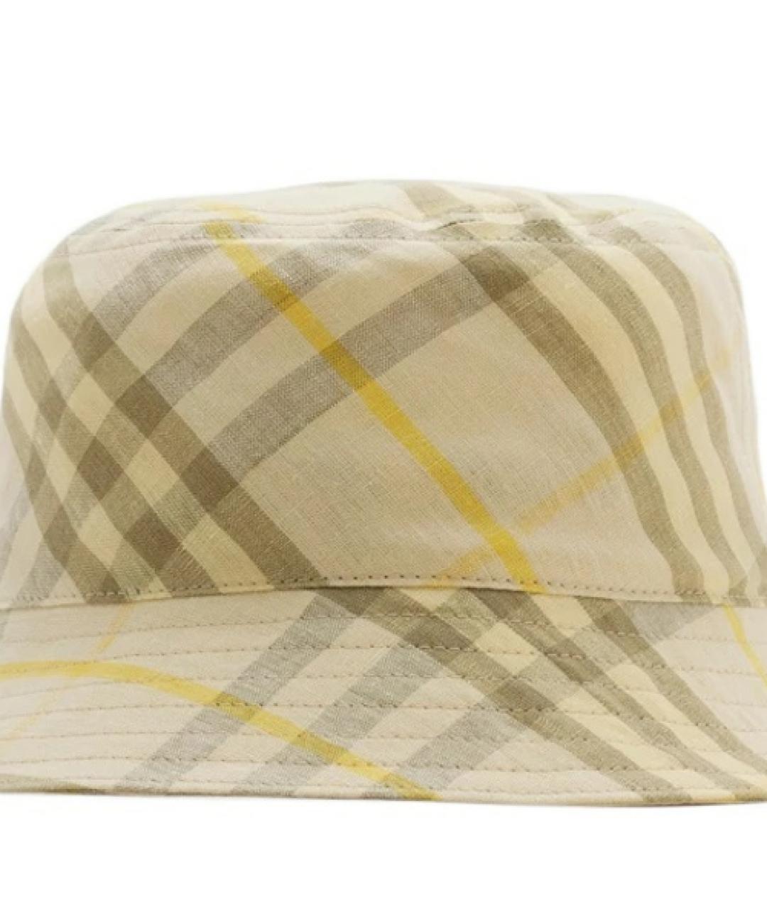 BURBERRY Бежевая шляпа, фото 3