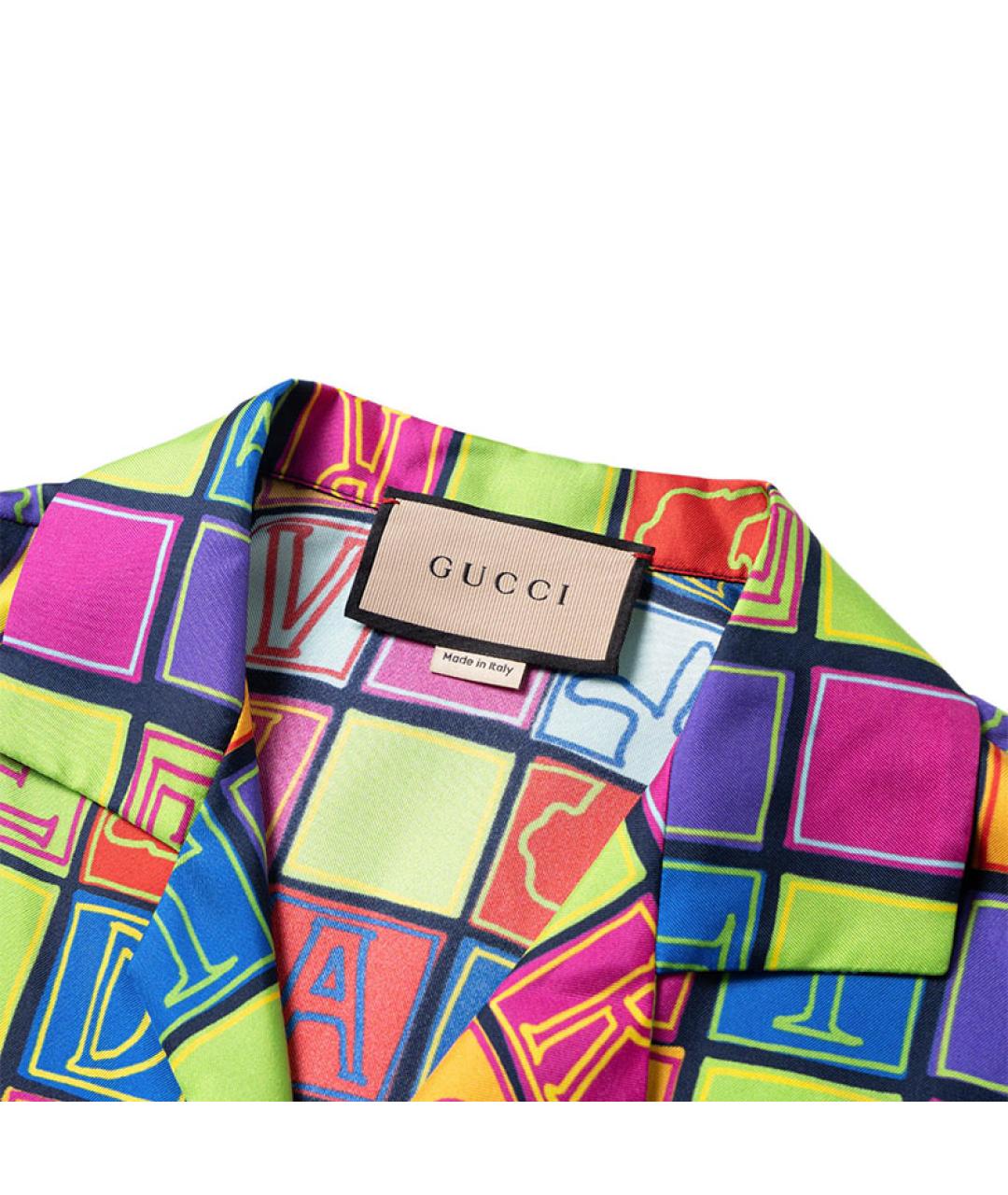 GUCCI Мульти кэжуал рубашка, фото 3