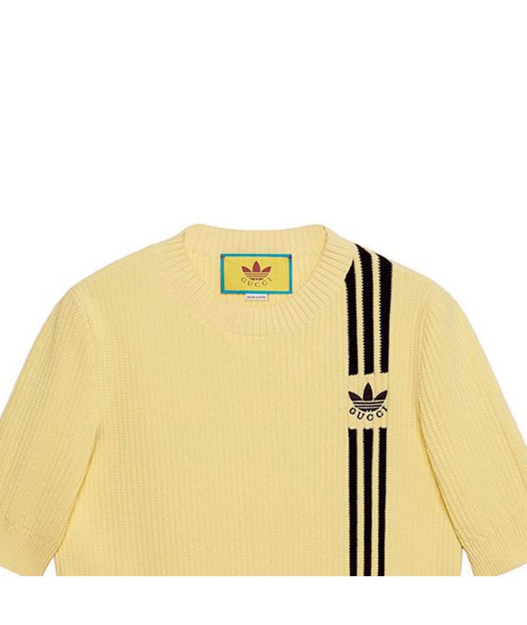 GUCCI Желтый джемпер / свитер, фото 5