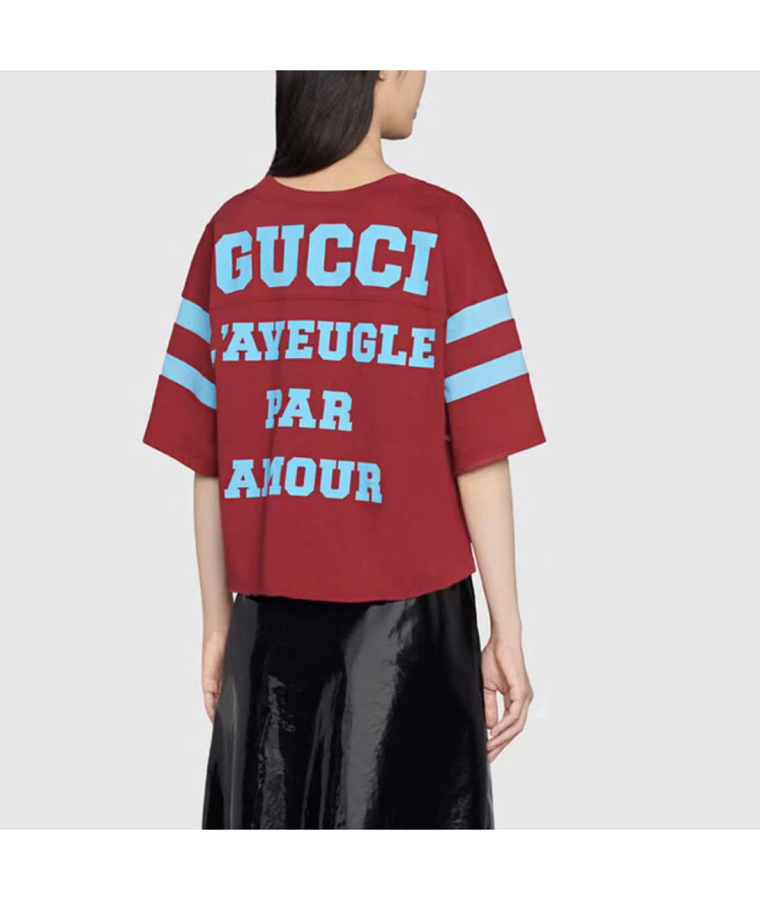GUCCI Красная футболка, фото 4