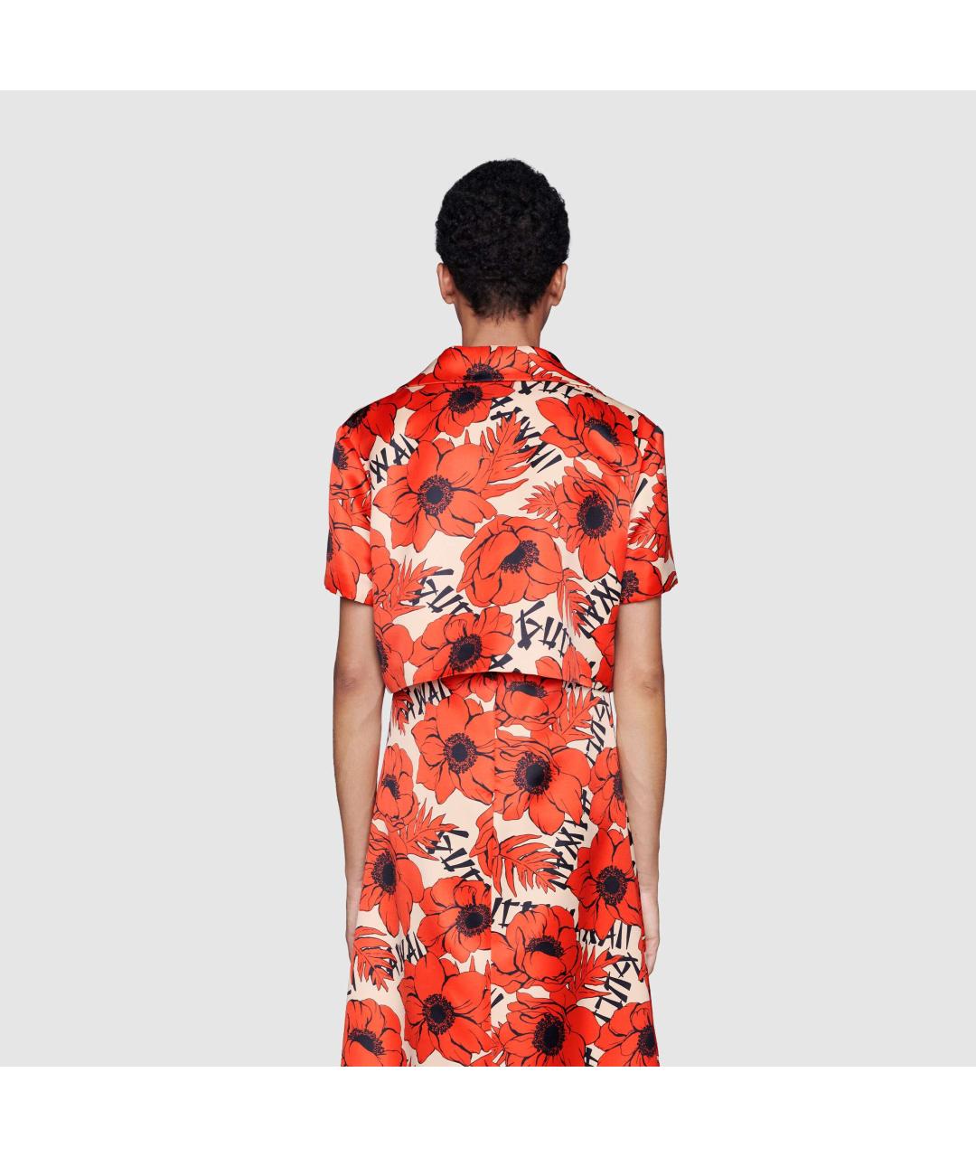 GUCCI Красная рубашка, фото 3