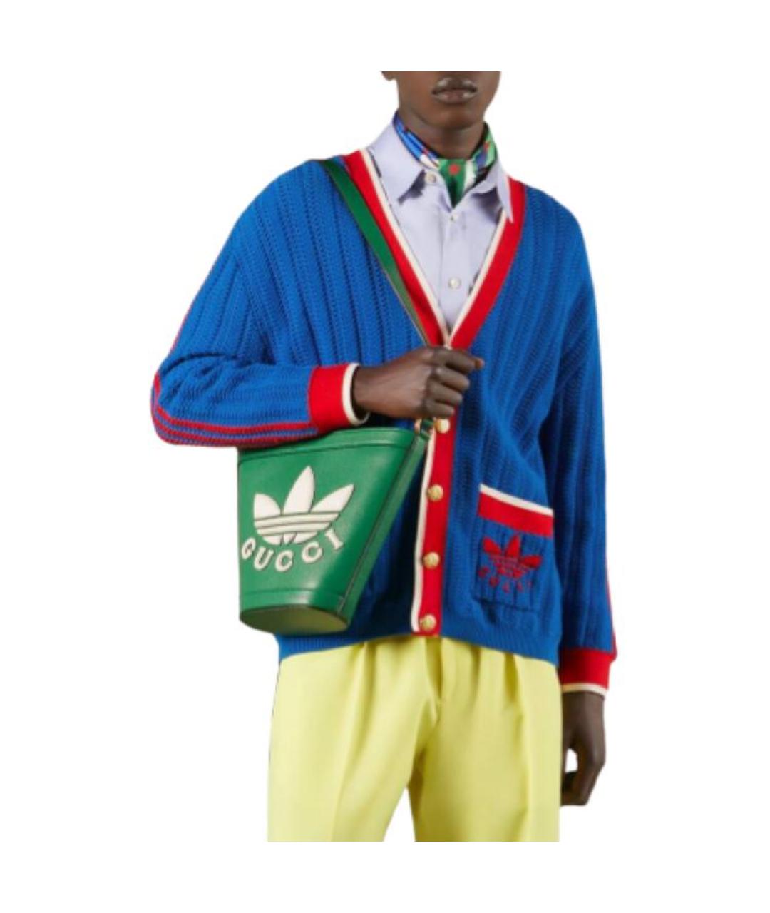GUCCI Синий кардиган, фото 4