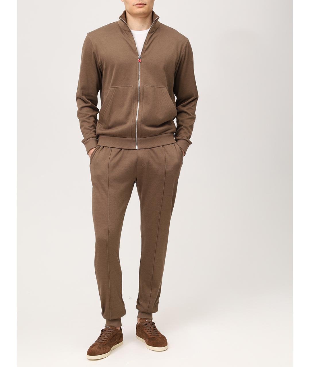 KITON Коричневый спортивный костюм, фото 2