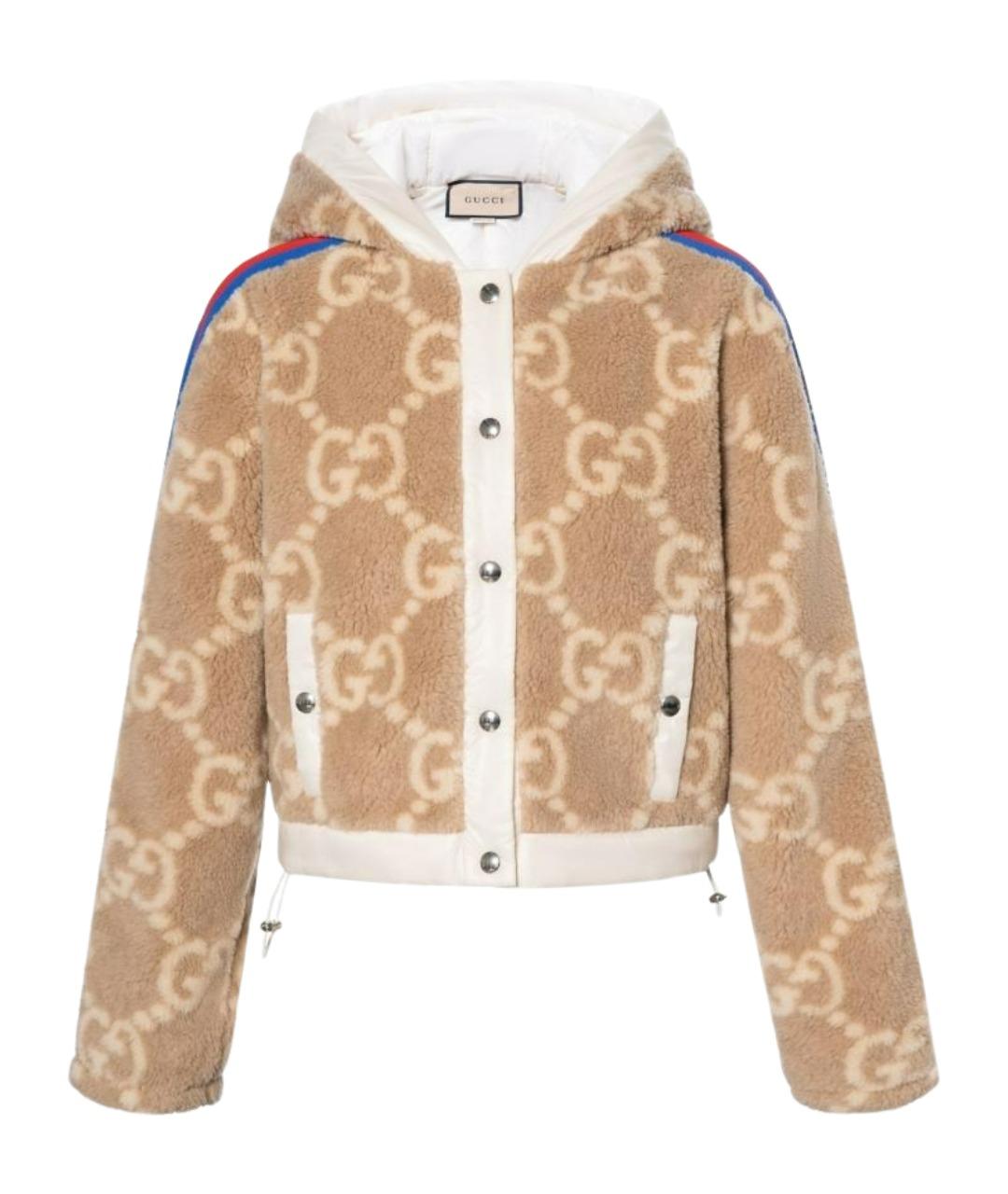 GUCCI Бежевая куртка, фото 1