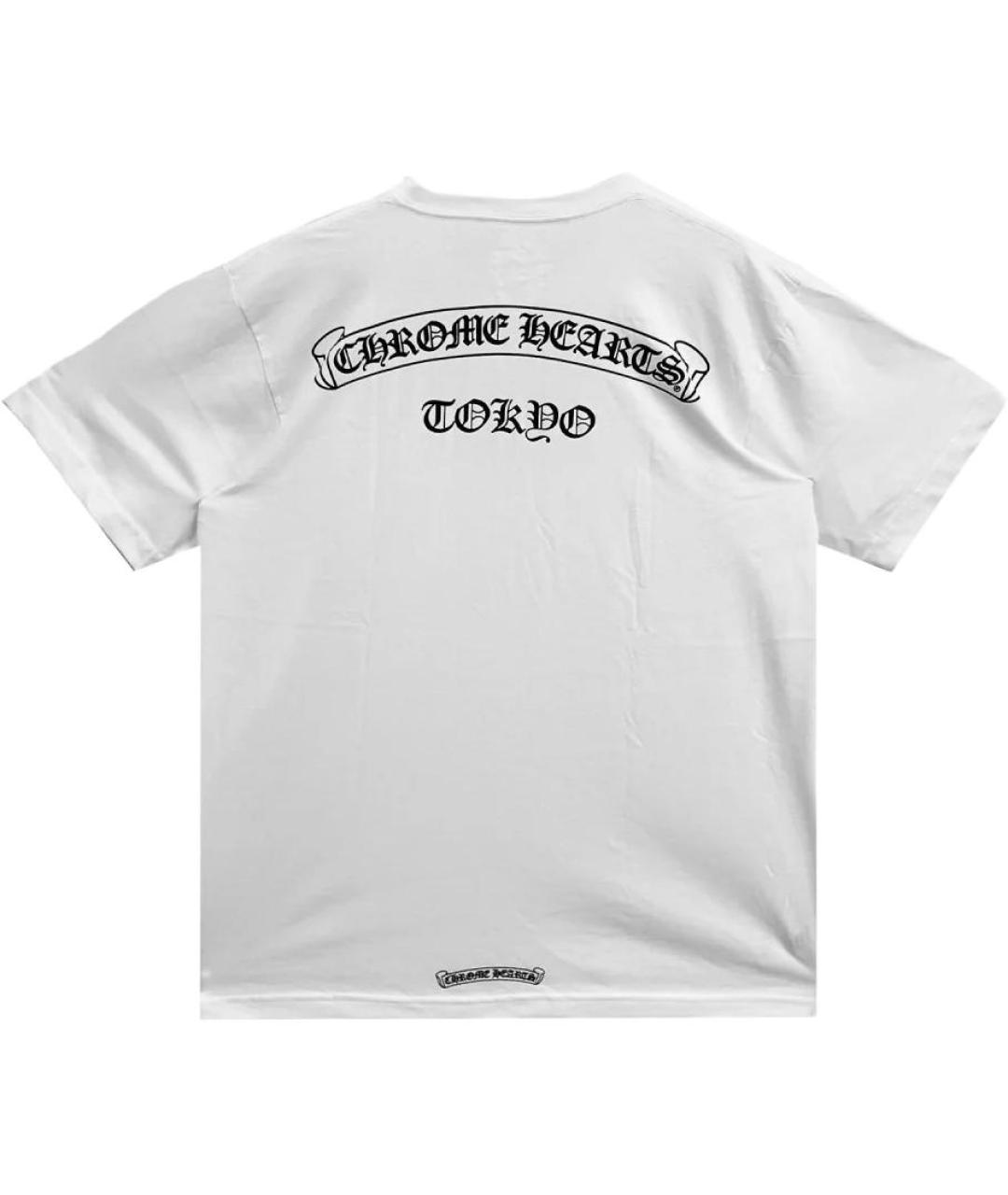 CHROME HEARTS Белая футболка, фото 2
