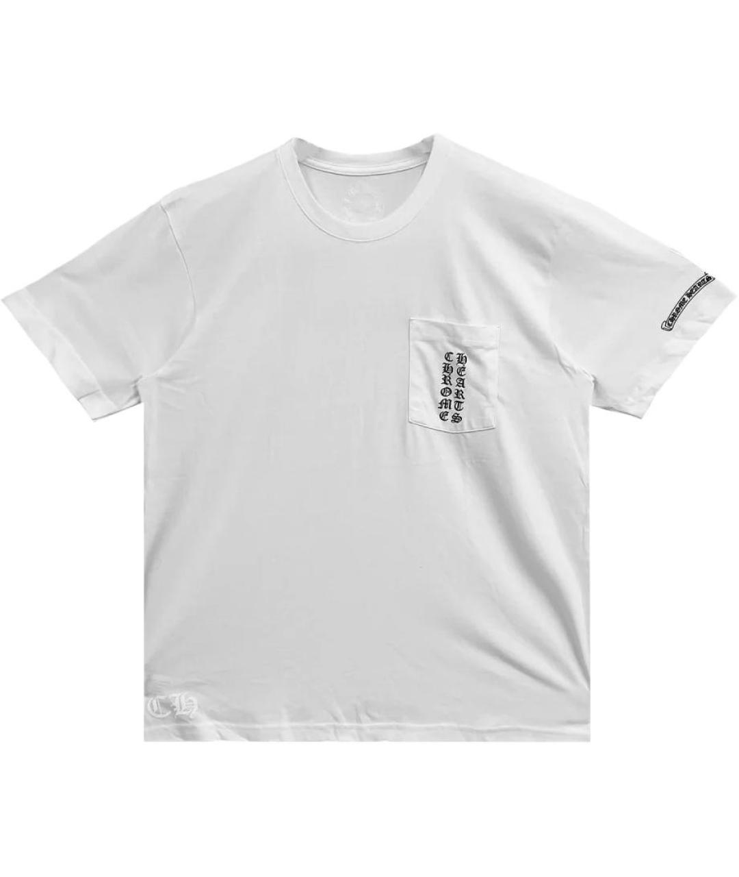 CHROME HEARTS Белая футболка, фото 1