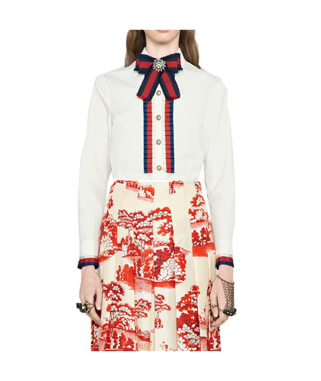 GUCCI Белая рубашка, фото 2