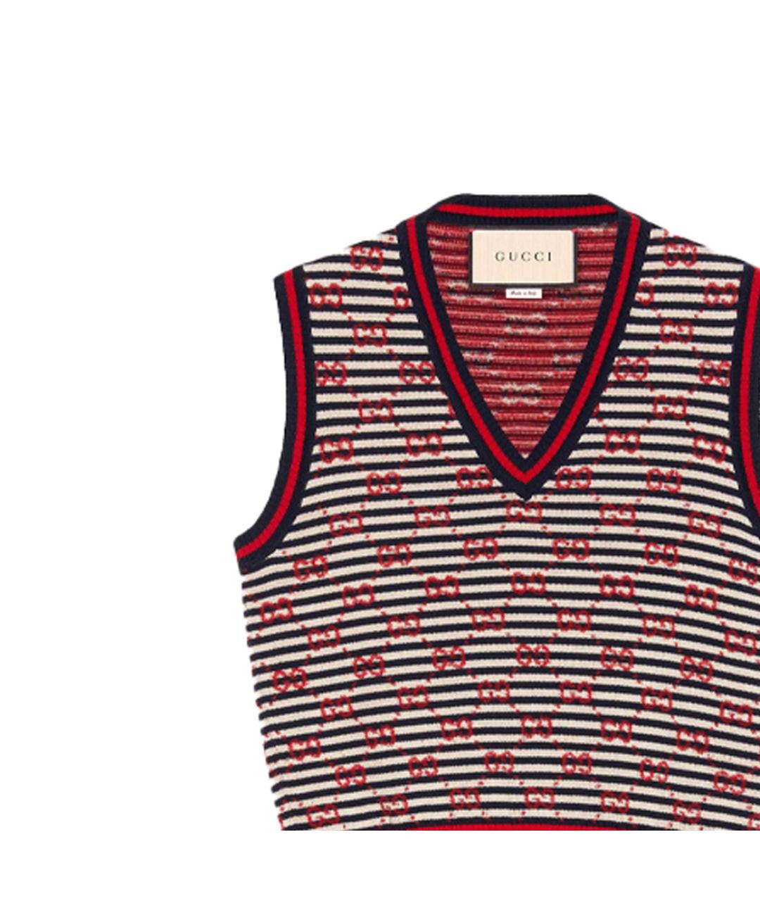 GUCCI Красная жилетка, фото 5