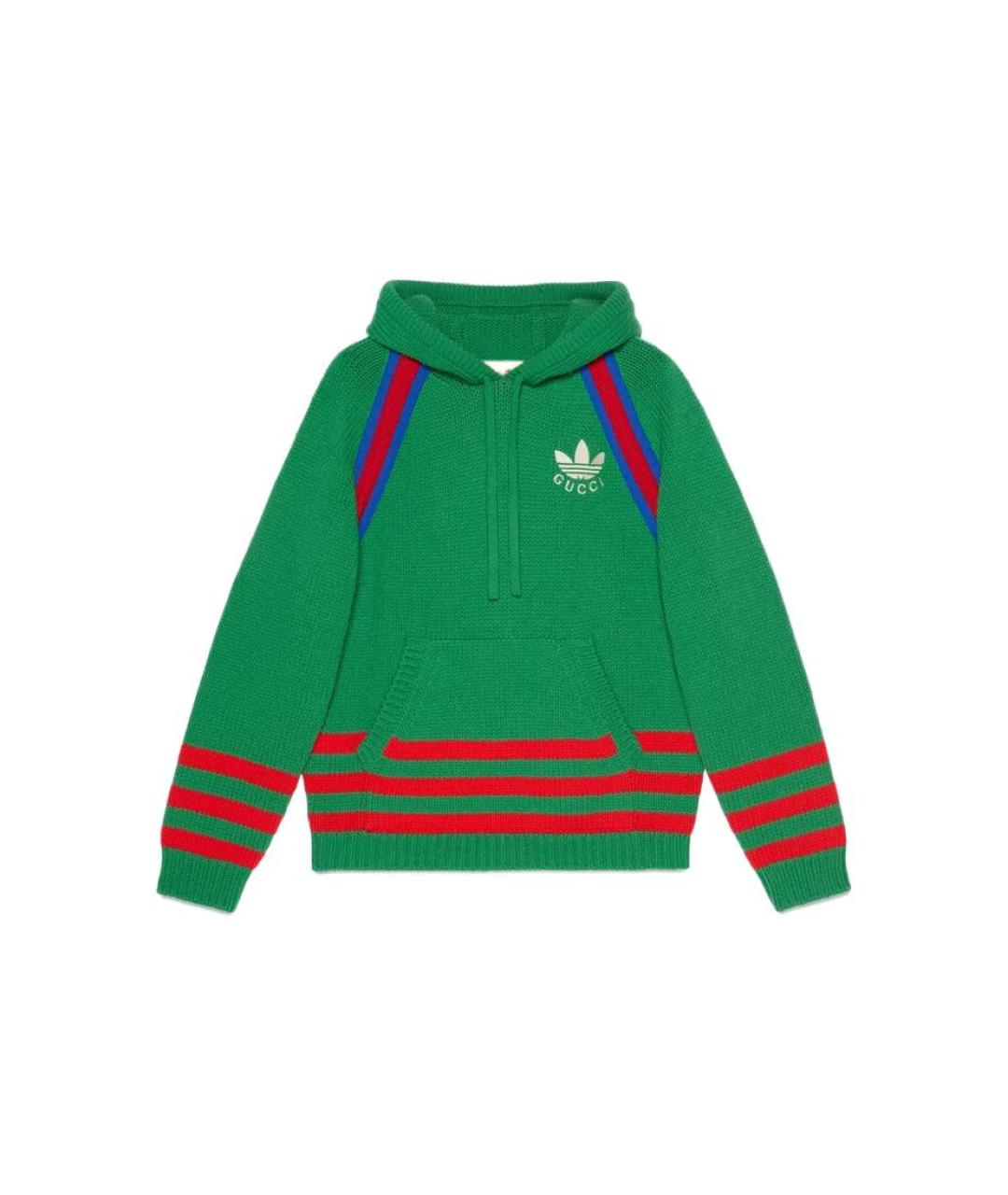 GUCCI Зеленый джемпер / свитер, фото 5