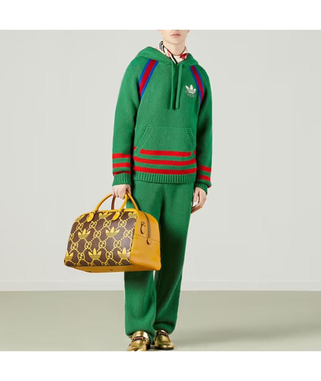 GUCCI Зеленый джемпер / свитер, фото 2