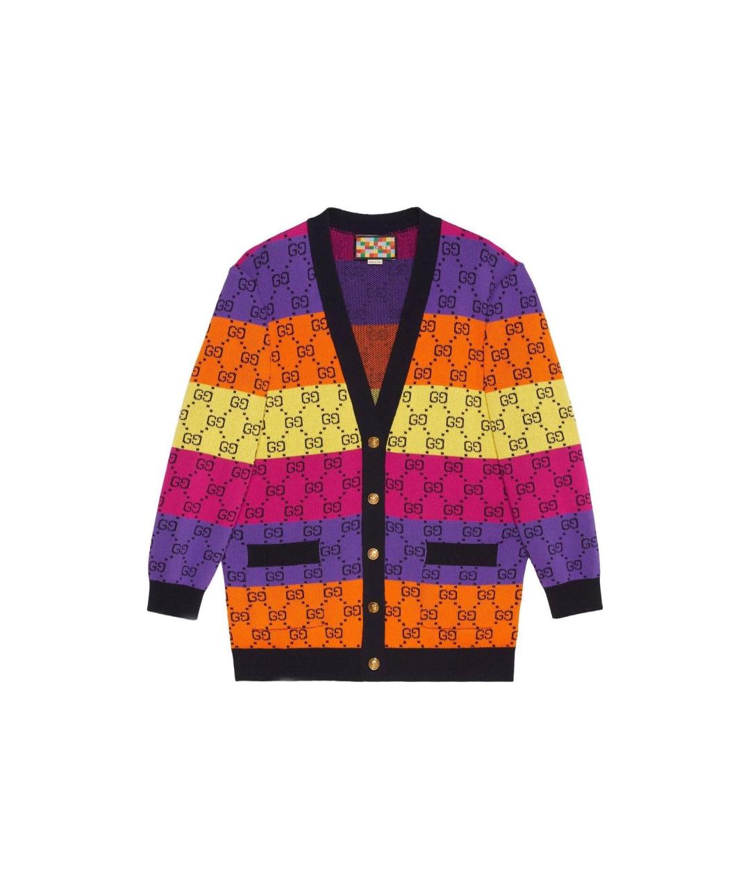 GUCCI Мульти кардиган, фото 6