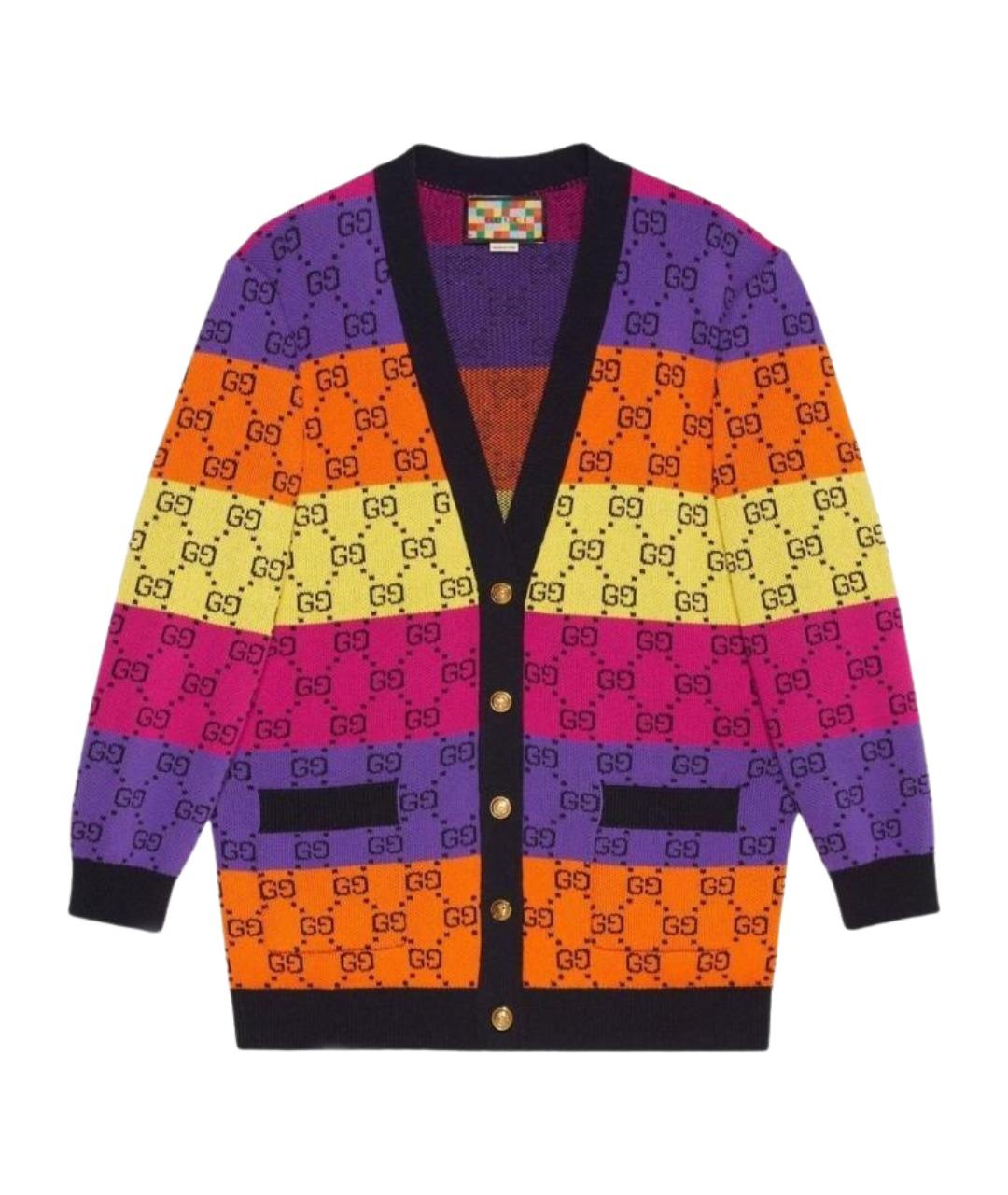 GUCCI Мульти кардиган, фото 1