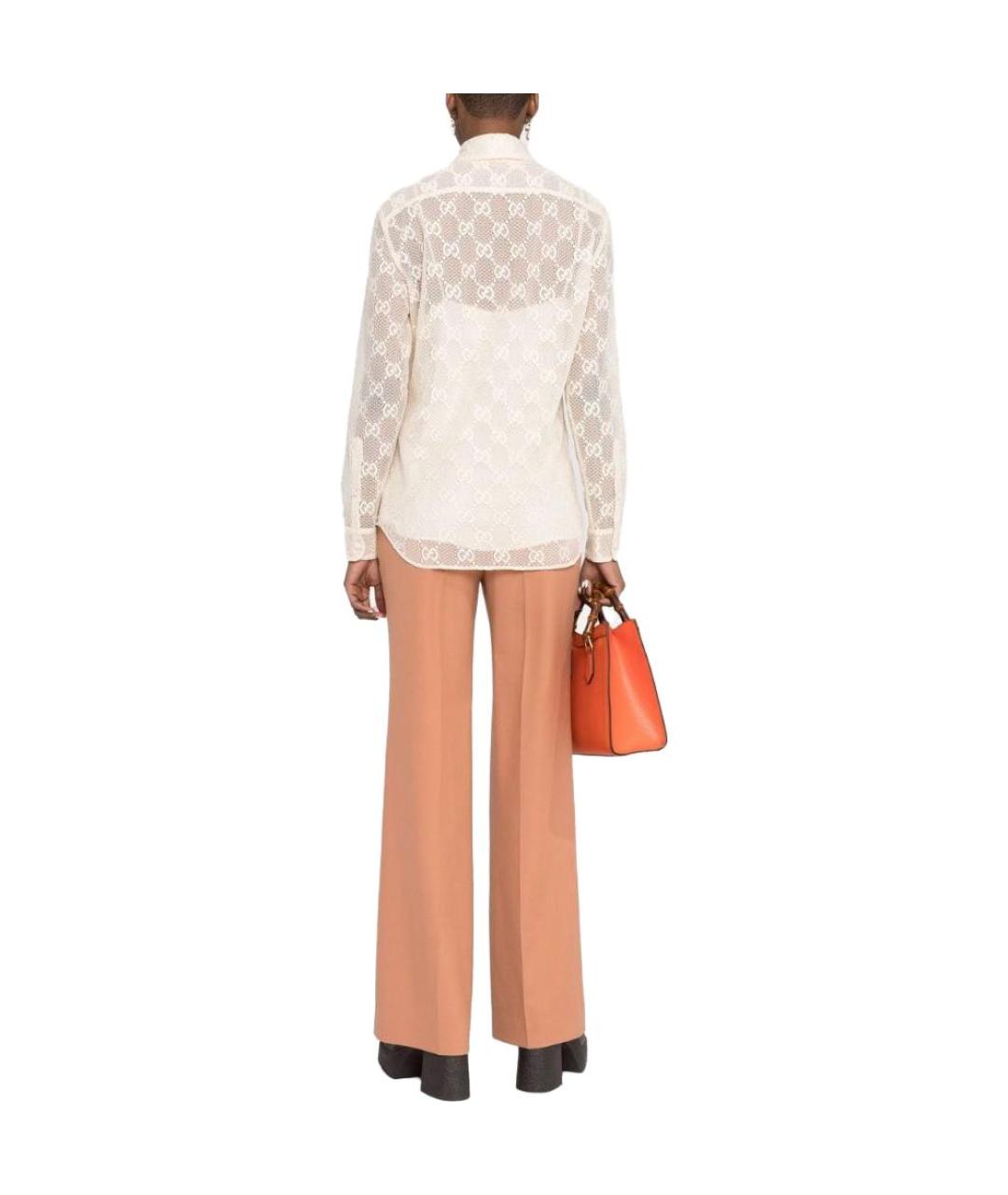 GUCCI Бежевая рубашка, фото 2