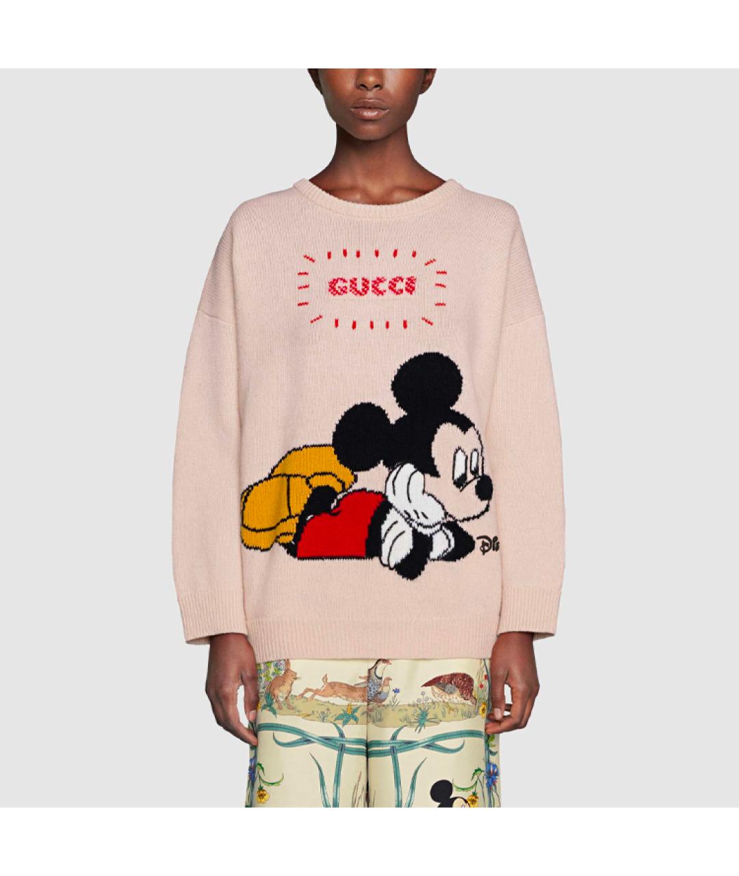 GUCCI Бежевый джемпер / свитер, фото 4