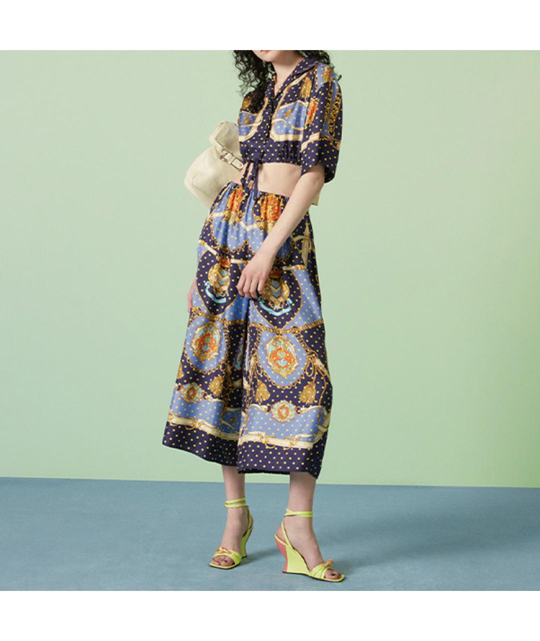 GUCCI Синяя рубашка, фото 4