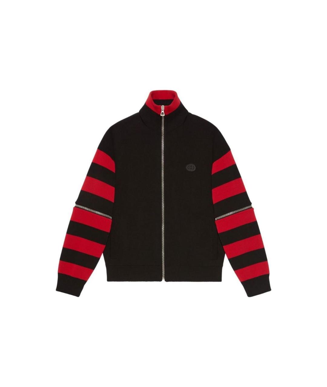 GUCCI Черная хлопковая куртка, фото 6