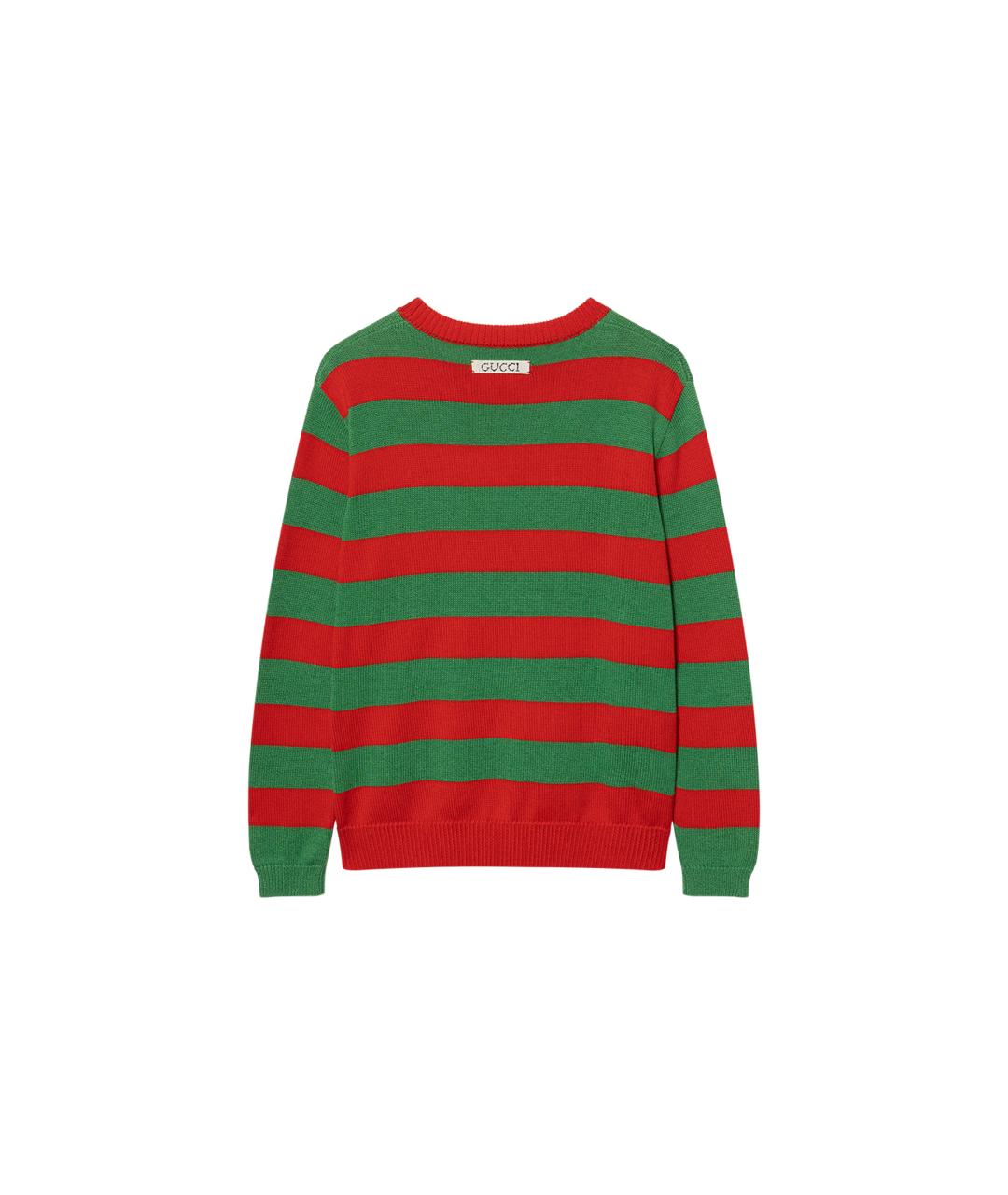 GUCCI Мульти шерстяной джемпер / свитер, фото 2