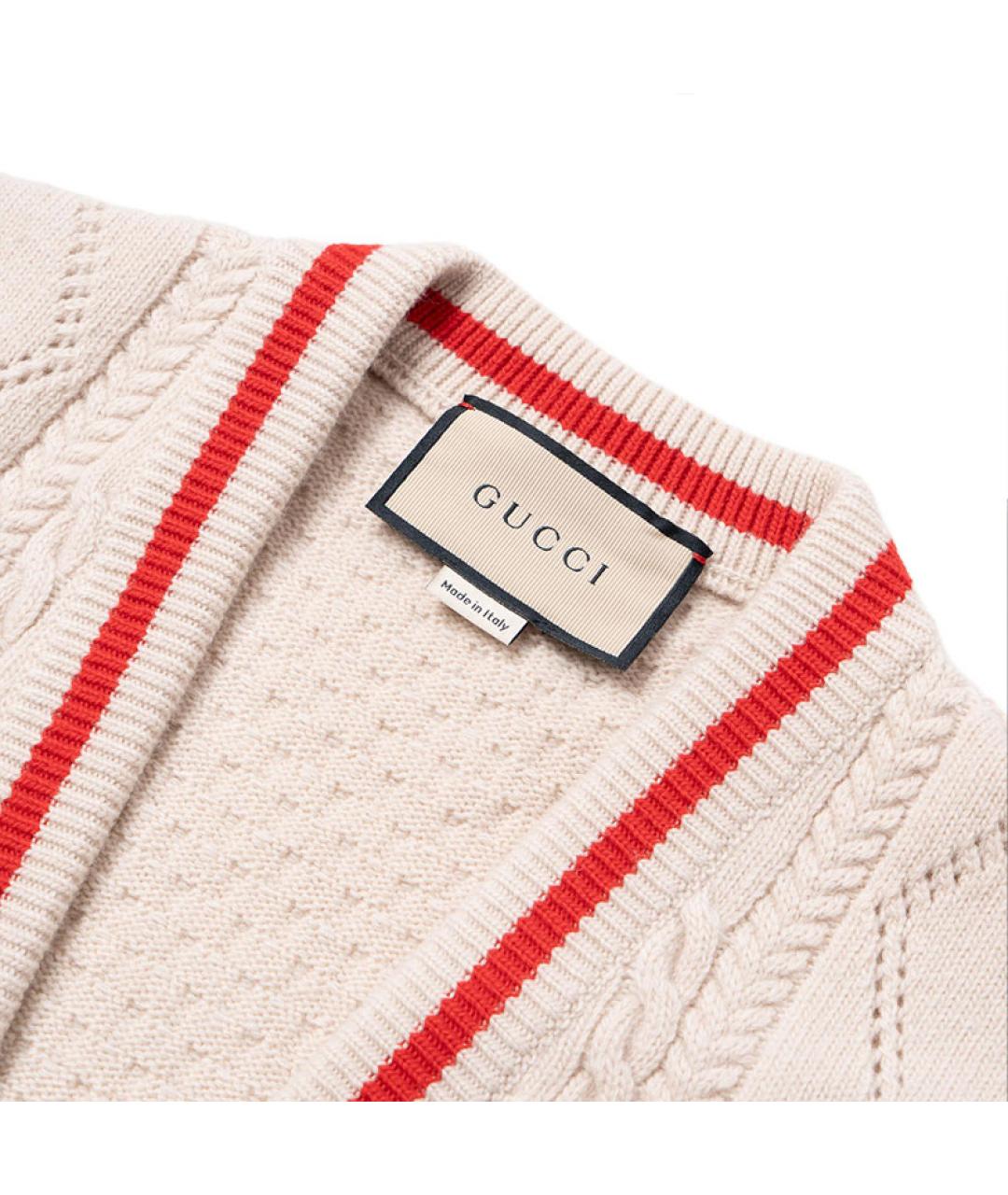 GUCCI Розовый кардиган, фото 5