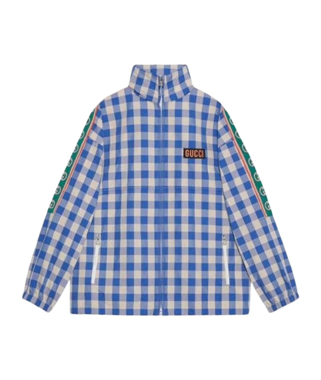 GUCCI Синяя куртка, фото 1