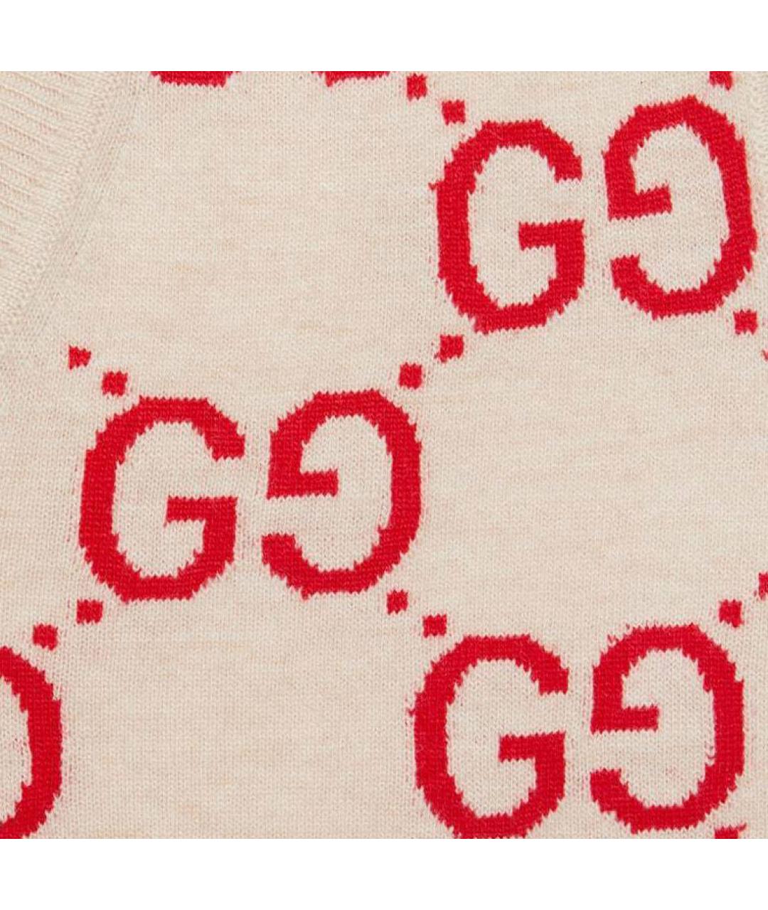 GUCCI Белая жилетка, фото 5