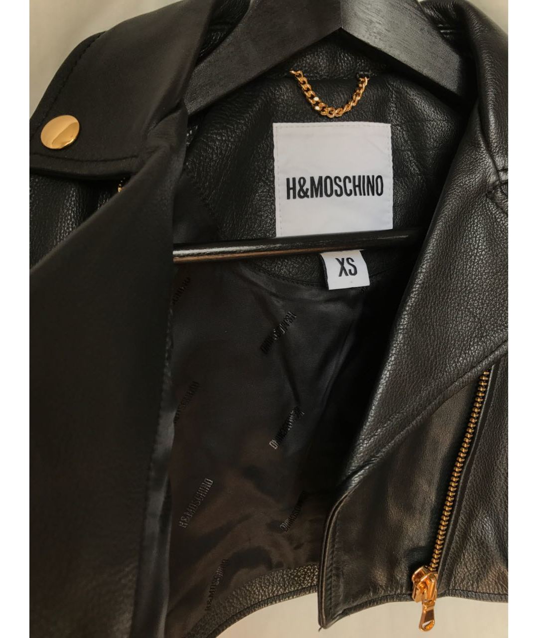 MOSCHINO Черная полиэстеровая куртка, фото 3