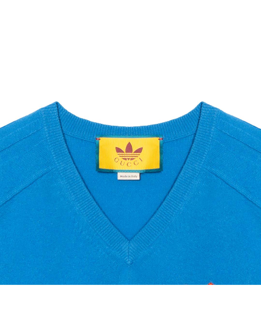 GUCCI Синяя футболка, фото 3