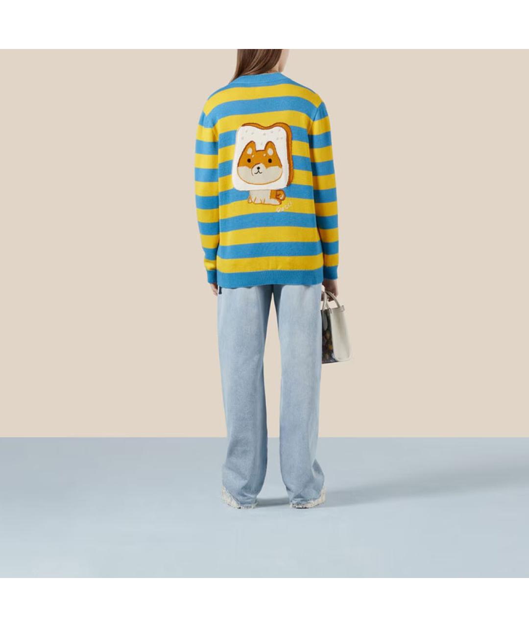 GUCCI Мульти джемпер / свитер, фото 3
