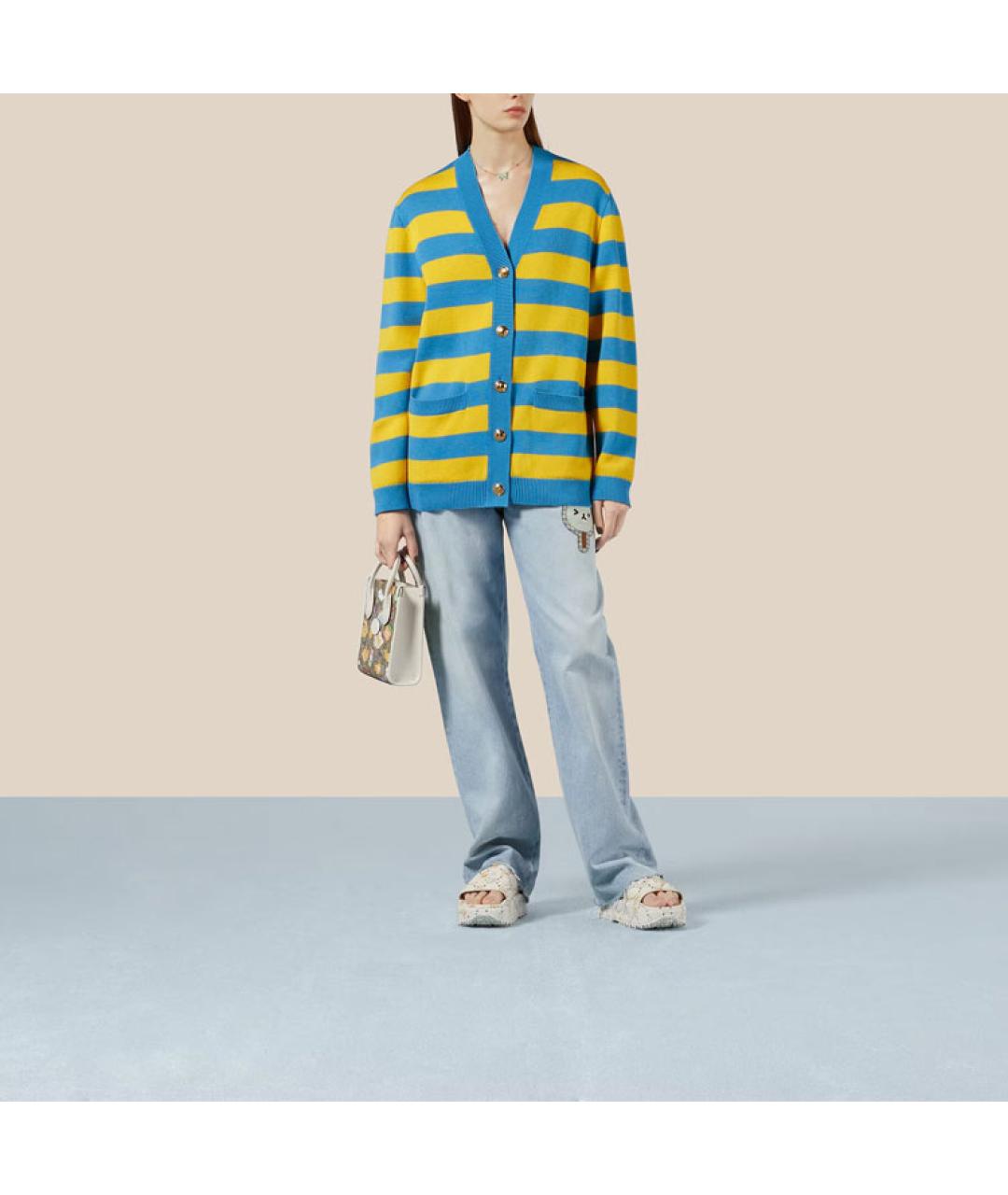 GUCCI Мульти джемпер / свитер, фото 2