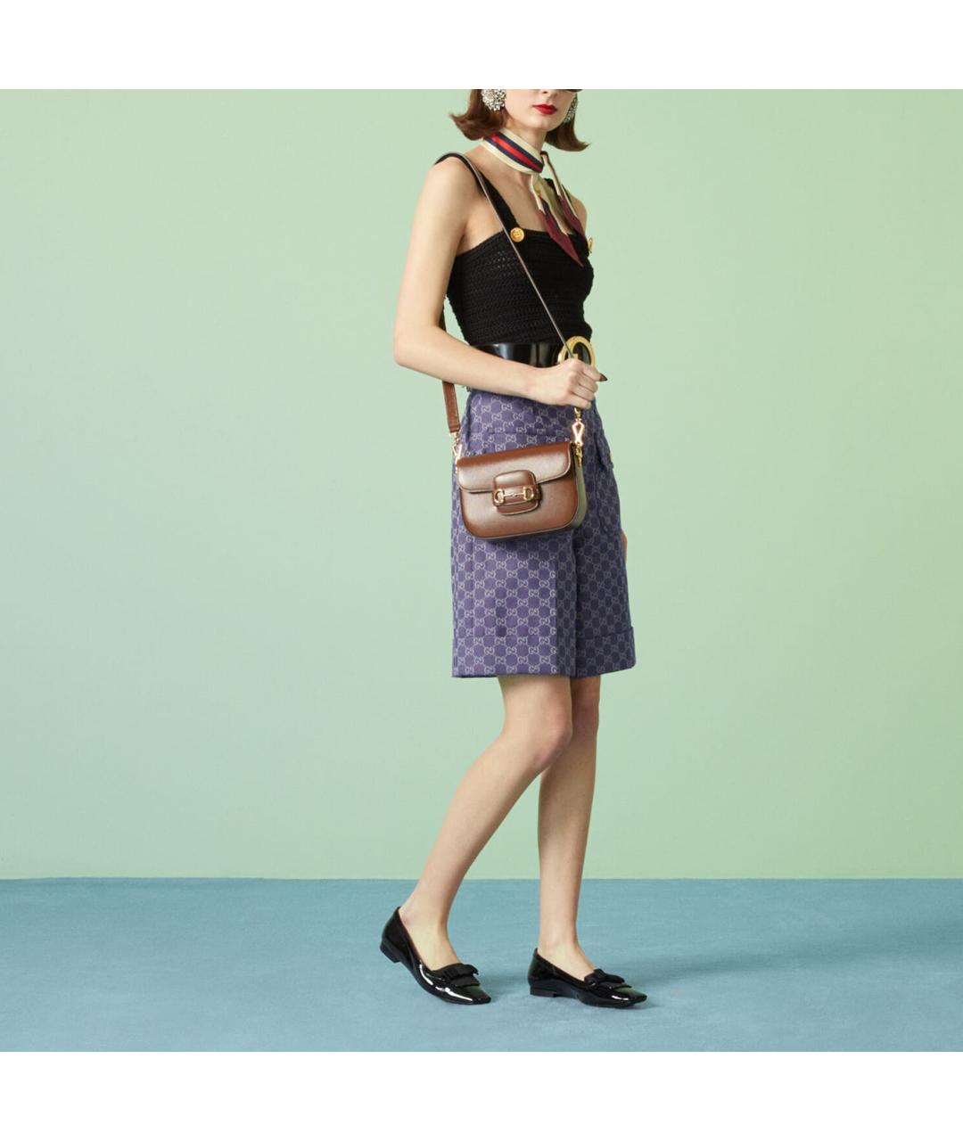 GUCCI Черная хлопковая майка, фото 5