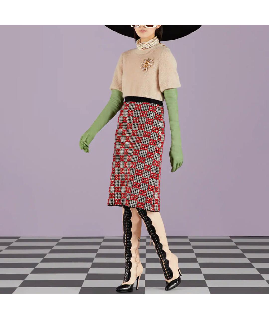 GUCCI Бежевая футболка, фото 2