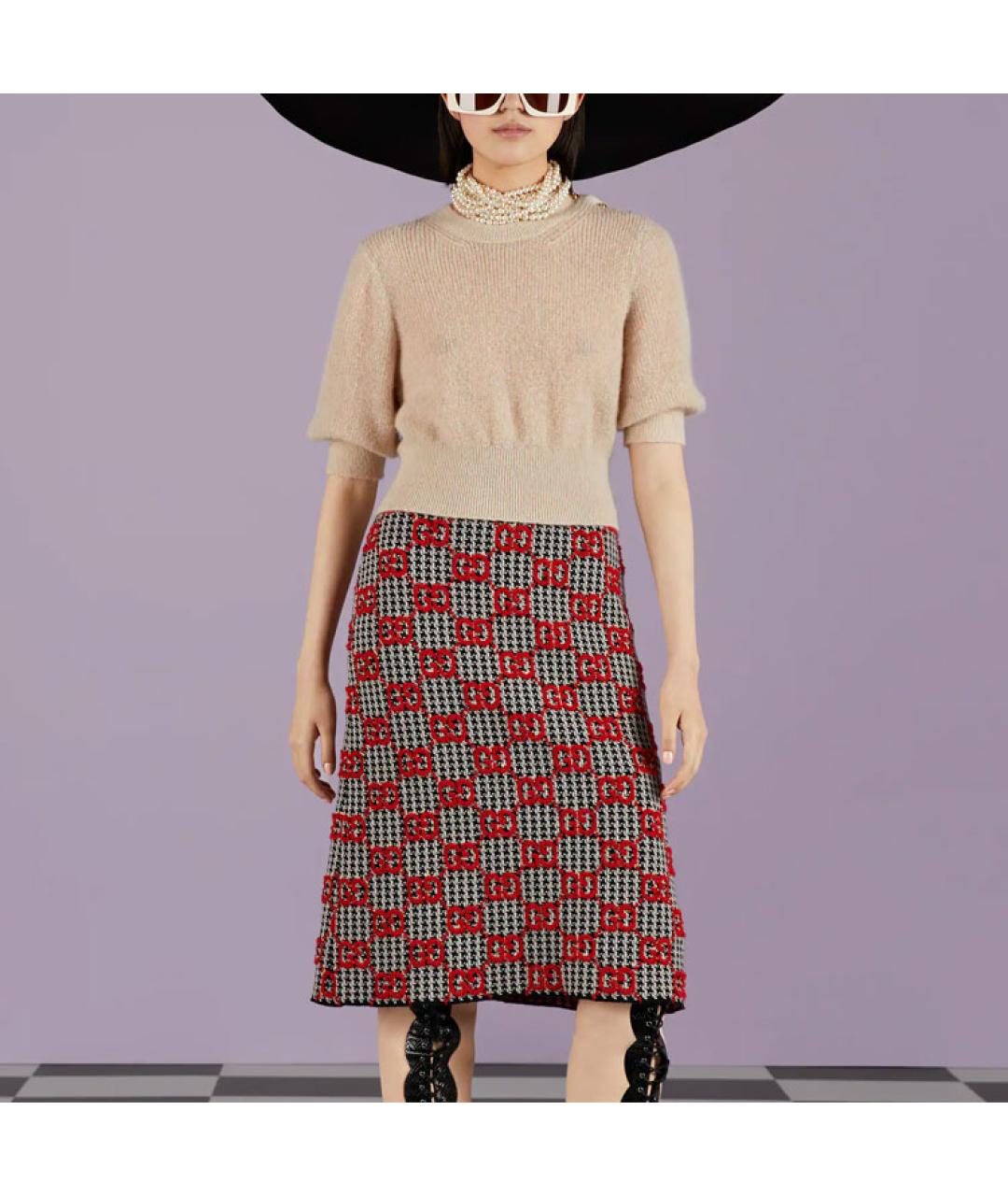 GUCCI Бежевая футболка, фото 3