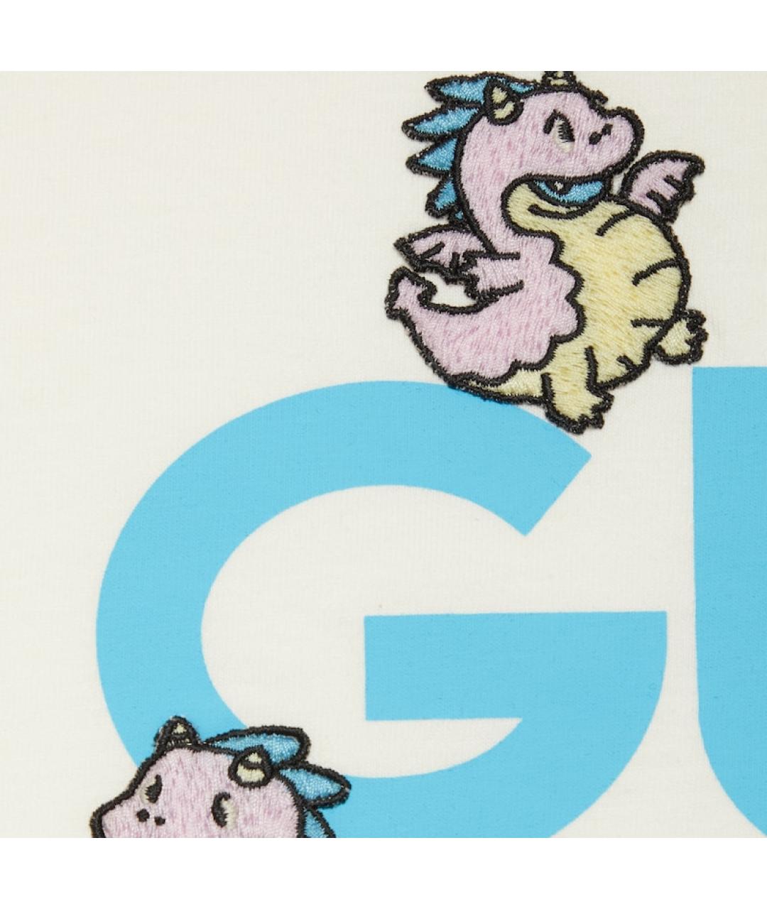 GUCCI Бежевая футболка, фото 4