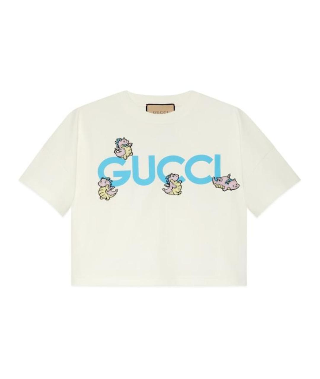 GUCCI Бежевая футболка, фото 1